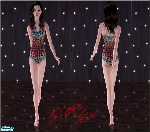 Sims 2 — Knit lingerie by E_C_L_I_P_S_E2 — Knit lingerie