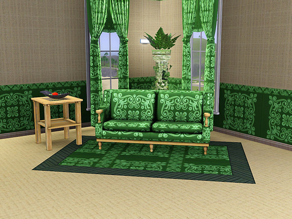 Sims 3 — marcorse_sherwood pattern by marcorse — Sherwood is a traditional wallpaper pattern with old fashioned appeal in