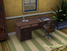 Sims 3 — Home-Office Desk by DragonFly9889 — Nowadays choosing a computer table for your home may be a tough decision to