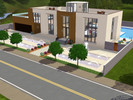 Sims 3 — villa 2 by jefman56 — 2 bedrooms, 3 bathrooms