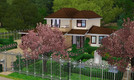 Sims 3 — Rubin by Cristabell712 — A house with 2 garages, 3 bathrooms, 4 bedrooms, 1 of which is empty