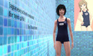 Sims 3 — Japanese school swimsuit for teen girls by pounchow — You want to take swimming lessons at school ? This