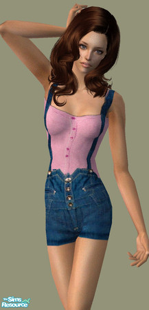 Sims 2 —  Springsuits & Outfits - Romper by Cleotopia — A nice summer outfit
