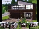 Sims 3 — Lissa Mod - 1br, 1ba by Big Bad Shar — This modern stylish home is the perfect size for the single Sims or