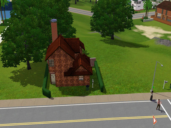 Sims 3 — Starter Home by alistrati2 — A comfy and economic start for one person.