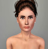 Sims 3 — Audrey Hepburn by Irenat — Audrey Hepburn is the woman that I admire. So I desided to make a sim-version of this