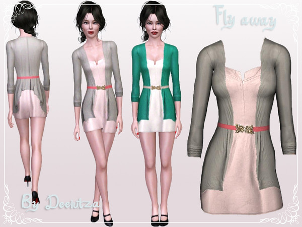 Sims 3 — Fly Away by deeiutza — Rock the day with this new outfit that will make your Sim feel special! Hair by newsea,