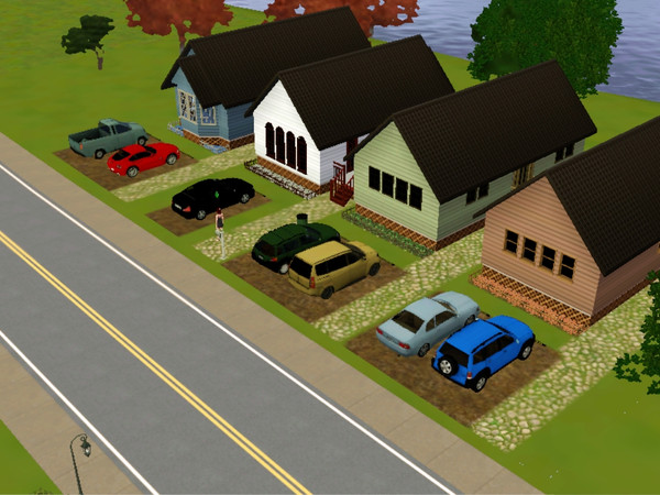 Sims 3 — Hillside Mobile Homes by CrazyxChaosRaWr — Who said mobile homes can't be stylish? This 1 bedroom mobile home is