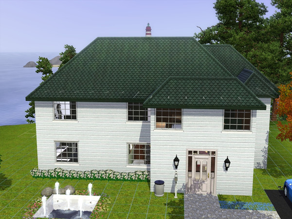 Sims 3 — Crawford Ave by amberlyn88 — This two story home features 5 bedrooms, 2 bathrooms, roomy kitchen and dining
