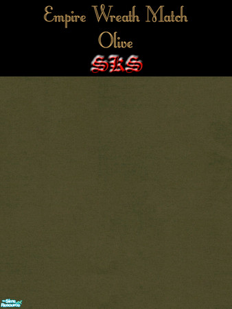 Sims 2 — Empire Wreath Carpeting Solid Set - Olive by 71robert13 — Solid color Match for my Empire Wreath Gold &