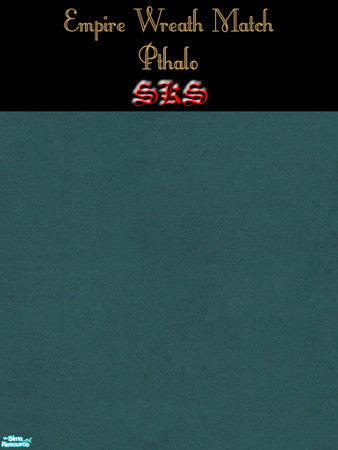 Sims 2 — Empire Wreath Carpeting Solid Set - Pthalo by 71robert13 — Solid color Match for my Empire Wreath Gold &