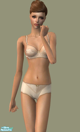 Sims 2 — Glory Lingerie Set - 2 by Cleotopia — 