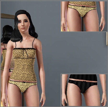 Sims 3 — Vive Maria inspired Leo String by oldmember_simsfreak1985 — Vive Maria inspired string for young adults and