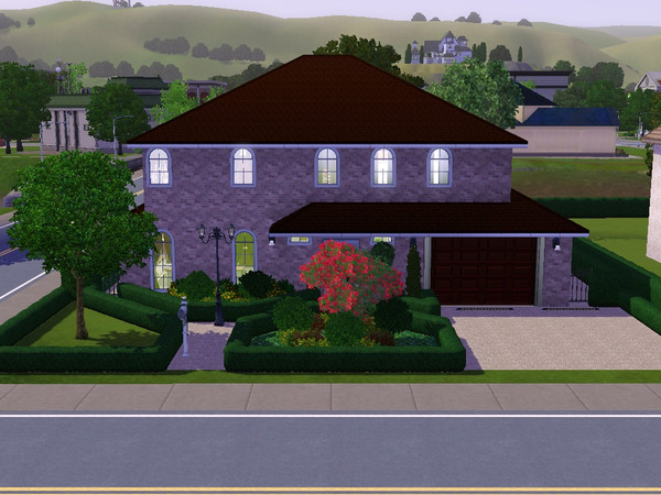 Sims 3 — Spanglish by dorienski — Spacious home with a Spanish feel to it. The house provides 3 bedrooms, 1 office, 1