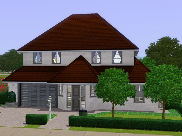 Sims 3 — Sawyer by dorienski — Cosy family home with a spacious open plan living, dining and kitchen area. The ground