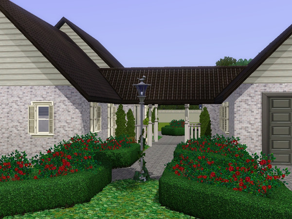 Sims 3 — Demitres by dorienski — Renovated farm with on the left side a spacious open plan living, dining and kitchen
