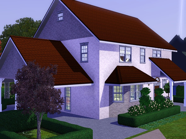 Sims 3 — Iniesta by dorienski — Cosy town house with living and dining area, kitchen, storage room, 3 bedrooms and a