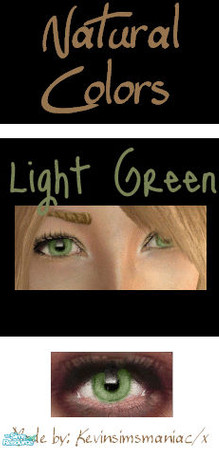 Sims 2 — Natural Colors - Light Green by kevinsimsmaniax —  Hi! This is my \'Light Green Color\' of my \'Natural Colors\'