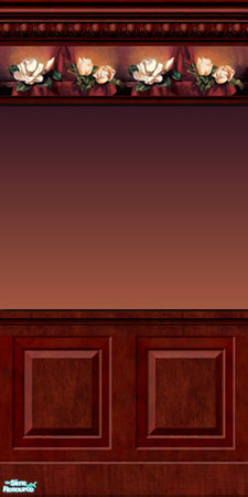 Sims 2 — Magnolia Border by Halfcreek — Created by Halfcreek. Enjoy!