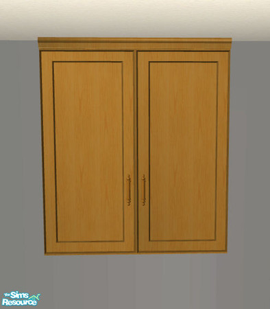 Sims 2 — PB Kitchen Recolor Honey - Cupboard Doors by ShinoKCR — Updated on Nov. 08 2008 - Textur new for updated mesh