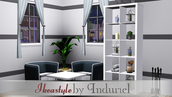 Sims 3 — Ikea Shelf Expedit large by Induriel2 — created by Induriel @ http://www.thesimsresource.com/members/Induriel2