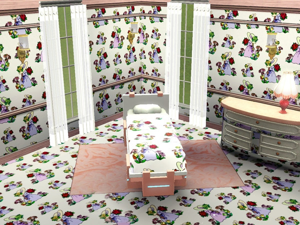 Sims 3 — marcorse_quite contrary pattern by marcorse — Just as in the old nursery rhyme . . this little lady's garden
