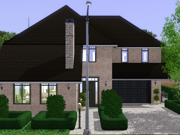 Sims 3 — Merlis by dorienski — Cosy home with a cottage feeling. On ground level you find a living area, a kitchen with a