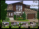 Sims 3 — Enclave - 3 br, 3 ba by Big Bad Shar — Medium family home features modern architecture and contemporary