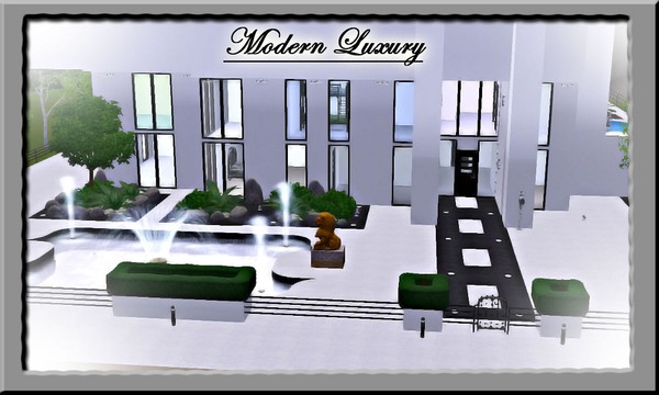 Sims 3 — ~Modern Luxury~ by Blam987 — I hope you all enjoy this house! :D