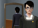 Sims 3 — harry potter by racharyefron123 — harry potter daniel radcliffe sim hair: newsea piggy hair by newsea