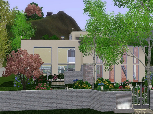 Sims 3 — Modern and Simple by lopezino — This house is a very modern style, with simple furnishings, also very warm