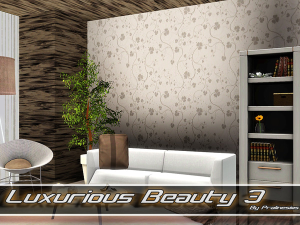 Sims 3 — Luxurious Beauty 3 by TSR Archive — Sweet pattern. We hope you like it;)