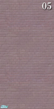 Sims 2 — Brick Set18 - Wall05 by ayyuff — Cost:2