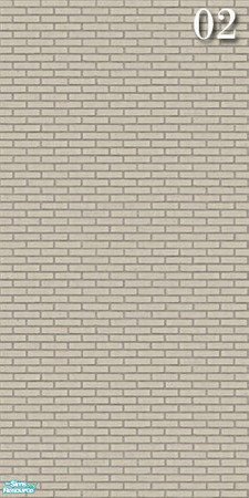 Sims 2 — Brick Set18 - Wall02 by ayyuff — Cost:2