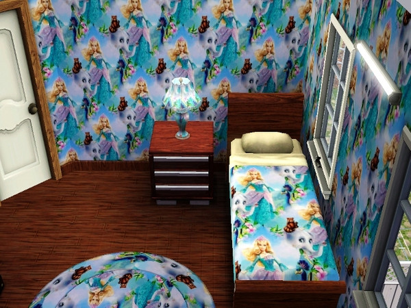 Sims 3 — Princess Barbie by leo06girl2 — I LOVED Barbie growing up. So I made a Barbie pattern for your little Sims