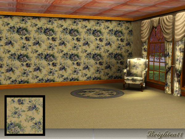 Sims 3 — BR11 FrenchCountryRoses by Brighten11 — French Country Roses - Brighten11 A new floral pattern from Brighten11.