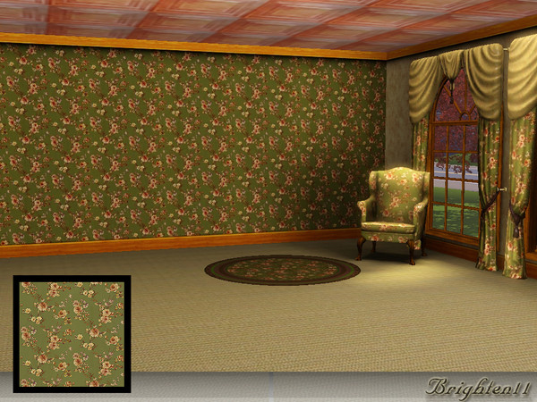 Sims 3 — BR11 Country Roses by Brighten11 — Country Roses - Brighten11 A new floral pattern from Brighten11. Works nicely