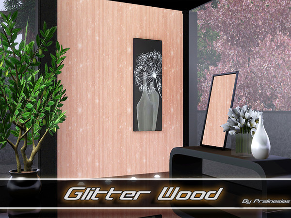 Sims 3 — Glitter Wood by TSR Archive — Wood pattern with glitter effect. We hope you like it.