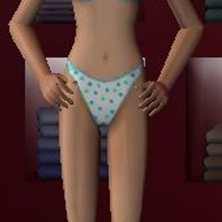 Sims 2 — Dazzle Teen Swimsuit  - Blue by Zebra3 — A Teen dazzle Swim Suit in the shade of Blue