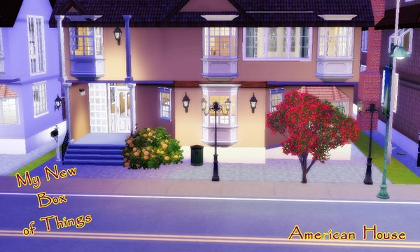 Sims 3 — Casa Americana by kmiloqc93 — Beauty house with American style perfect for a little family 2 BedRoom, 1 BathRoom