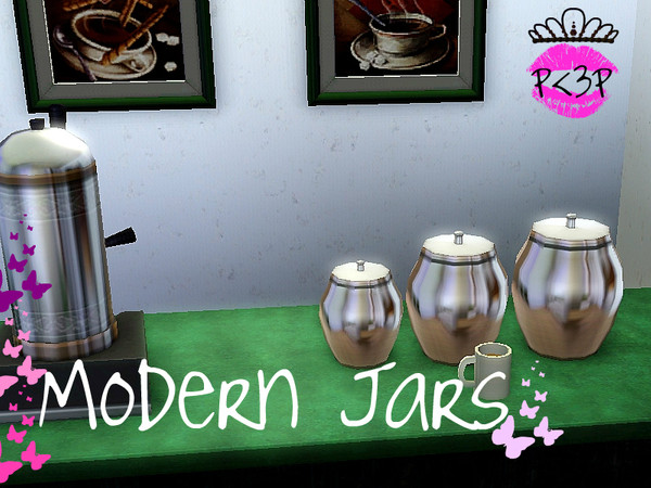Sims 3 — Modern Jars by Pink3_Princess — Modern Jars bY pINKPrINCESS.
