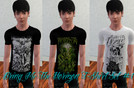 Sims 3 — Bring Me The Horizon T-Shirt Set #1 by dibby93 — Bring Me The Horizon T-Shirt Set #1