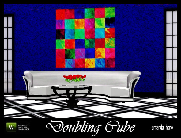 Sims 3 — Doubling Cube by italiangirl629 — This is another AMAZING Art piece by the Beautiful Amanda Hone -- Enjoy it! :)