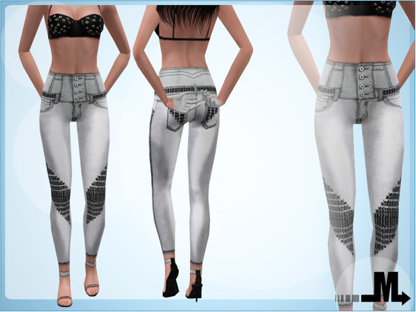 Sims 3 — Rockstar Jeans - High Waisted by miraminkova — Wear one of these gorgeous jeans and look stunning forever!
