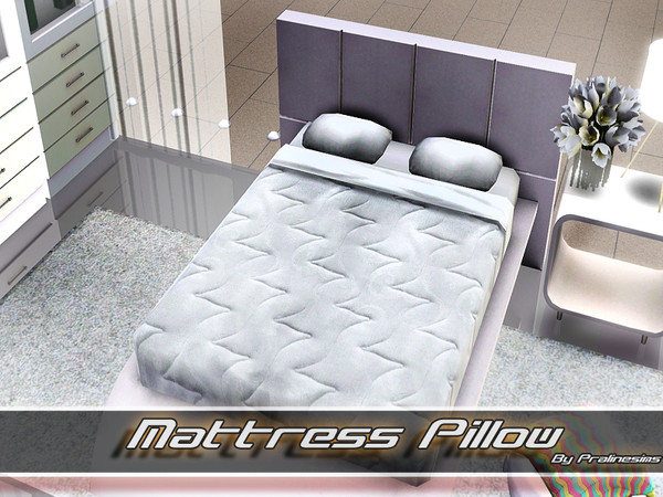 Sims 3 — Mattress Pillow by TSR Archive — Realistic mattress pillow texture. We hope you like it:)