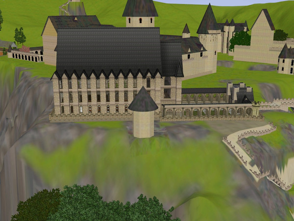 Sims 3 — Hogwarts Great Hall by tony444 — "The Great Hall in Hogwarts Castle is the main gathering area in the