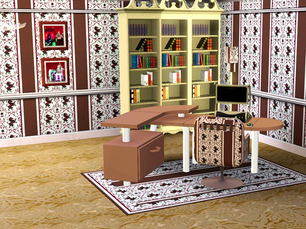 Sims 3 — marcorse_heraldic lion pattern by marcorse — Want to show off your royal patronage . . . just like lions? Here