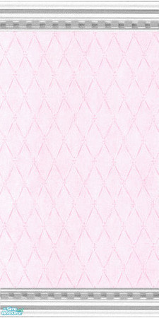 Sims 2 — Pink Diamonds by mmbunny — Pink diamond patterned wallpaper with pediments