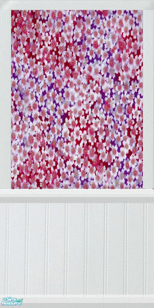 Sims 2 — CherryBlossom Paneling by mmbunny — Cherry Blossom Paneling