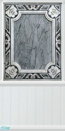 Sims 2 — MarbleInlay by mmbunny — Marble Inlay wall
